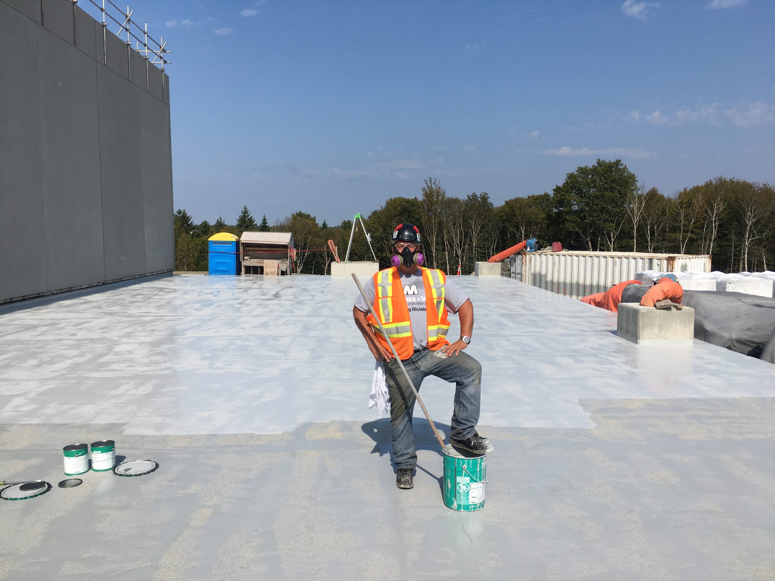 St John, New Brunswick, Sept 2017, Concrete Coating